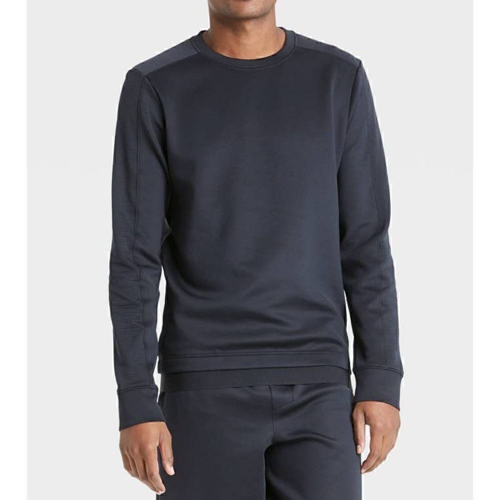 All in Motion Men's Tech Fleece Crewneck Pullover Sz S